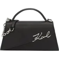 Karl Lagerfeld K/signature Slim Cb Black/nickel Talla: OS | Bolsos de Mano Outlet | Mujer | Negro