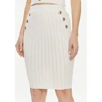 Guess Marciano By Andromeda Stitched Pale Mini Skirt Pearl Talla: XS | Mini Faldas Outlet | Mujer | Blanco