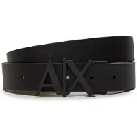 Armani Exchange para hombre. 951017CC50561120 Cinturón de piel negro (30), Casual, Clásico, outlet 2026.