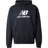 New Balance - Sport Essentials Fleece Logo Hoodie - Sudadera size L, negro