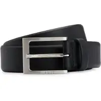 BOSS Barnabie Cinturón Piel natural 105 cm negro