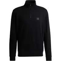 BOSS para hombre. 50468926 Sudadera Zetrust negro (S), Casual, Algodón, outlet 2026.