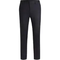 BOSS Pantalón de pinzas 'Wenten' azul oscuro
