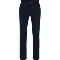 BOSS para hombre. 50510933 Pantalón Chino Slim marino (36/34), Casual, Algodón, outlet 2026.