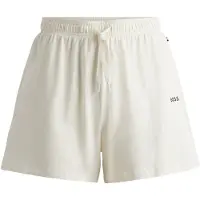 BOSS Pantalón de pijama negro / blanco