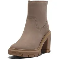 Timberland Allington Heights Mid Zip Up Boot Taupe Nubuck Talla: 38.5 | Botas Outlet | Mujer | Negro