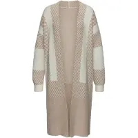 LASCANA Cárdigan beige / blanco