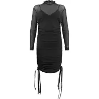 AllSaints Adara Lace Dress Black Talla: 8 | Mini Vestidos Outlet | Mujer | Negro