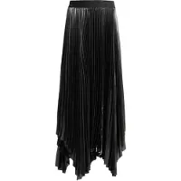 AllSaints Phia Metallic Skirt Metallic Grey Talla: 6 | Faldas Maxi Outlet | Mujer | Gris