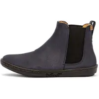 El naturalista para mujer. 253102CZ0005_0B0 Botines de piel N5310 marino (40), Plano, Ninguno, Casual, outlet 2026.