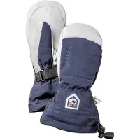Hestra - Kid's Army Leather Heli Ski Mitt - Guantes size 5, azul