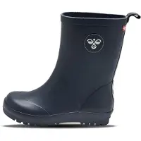 Hummel Botas de lluvia azul oscuro / blanco
