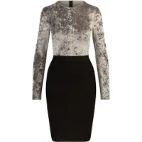 Kraimod Vestido negro / plata