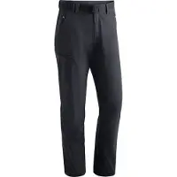 Maier Sports - Oberjoch - Pantalones de invierno size 48 - Regular, negro/gris