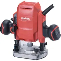 Makita Fresa de sobremesa de 900 W, color naranja y negro
