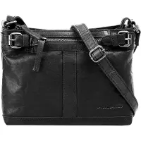 Spikes & Sparrow Bolso de hombro negro