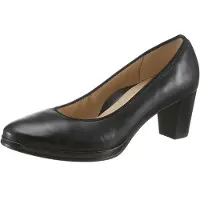Ara Zapatos con plataforma 'Pump Damen 12-13436-05 Glattleder in schwarz' negro