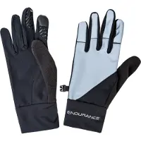 Endurance - Mingus Running Gloves - Guantes size L, gris
