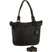 Harbour 2nd Anchor Love Bianca Bolsa de hombro Piel natural 34 cm negro