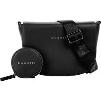Bugatti Bolso de hombro 'ALMATA' negro