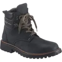 Josef seibel Botas 'Stiefelette Herren 21925-LA66600 Echtleder in schwarz' negro