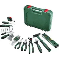 Bosch Herramientas manuales. Set de herramientas avanzado, 52 piezas