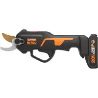 WORX WG330E, Cuchilla eléctrica, Sin escobillas, , Naranja, 2,5 cm, Batería, Litio-ion (Li-ion)