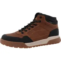 Tom Tailor Botas con cordones marrón / negro