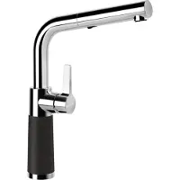 Schock Grifo modelo SC-540 en color ONYX con desagüe extraíble / CRISTALITE PLUS