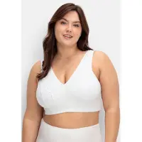 Sheego Sujetador blanco