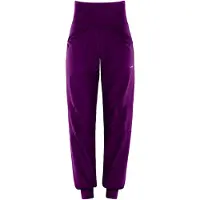 Winshape Pantalón deportivo 'LEI101C' lila oscuro / blanco