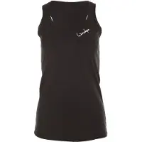 Winshape Top deportivo 'MCT006' negro / blanco