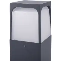 Forlight LEDS C4, foco exterior para pared, 15 W, IP54, color negro