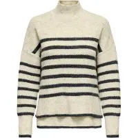 ONLY Jersey 'ONLFridi' greige / gris oscuro