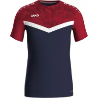 Jako Camiseta funcional navy / rojo / rojo carmesí