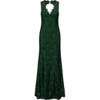 Kraimod Vestido de noche verde oscuro