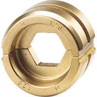 Cimco 105785, forma hexagonal, 7 mm, 25 mm², aluminio