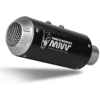 MIVV Silenciador Slip On No Homologado Mk3 Kawasaki Ninja 125/z125 2019-24 K.048.sm3b