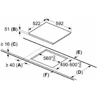 Bosch Placa De Inducción Pid631bb5e 60 Cm 3 Fuegos
