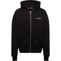Pegador Sudadera con cremallera negro