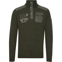 FQ1924 Jersey 'ERLONG' verde oscuro / blanco