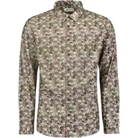 No-excess Shirt Allover Printed Corduroy Smoke Talla: M | Camisas Casuales Outlet | Hombre