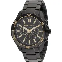 Armani Exchange Reloj analógico oro / negro
