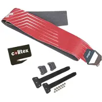 Colltex - Pieles de foca - Sad Lucendro Étrier Hexagon + Camlock À Monter - Talla 120 mm - Rojo