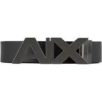Armani Exchange para hombre. 951058CC50543120 Cinturón de piel negro, marino (36), Casual, Clásico, outlet 2026.