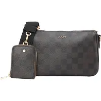 JOOP! Bolso de hombro chocolate / negro