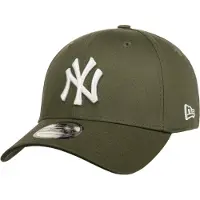 New Era Gorra '39Thirty New York Yankees' verde / blanco