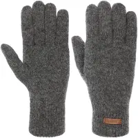 Barts - Haakon Gloves - Guantes size L/XL, gris
