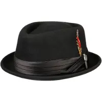 Brixton Sombrero tradicional rojo fuego / negro