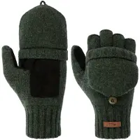Barts - Haakon Bumgloves - Guantes size M/L, verde